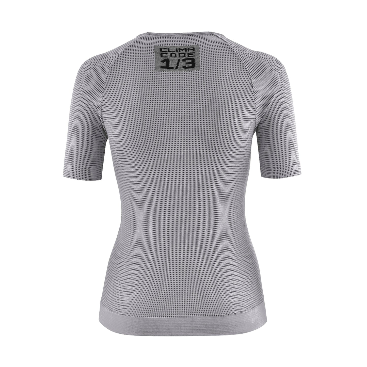 ASSOS NS SKIN LAYER P1 Kurzarm-Unterhemd für Damen, grau