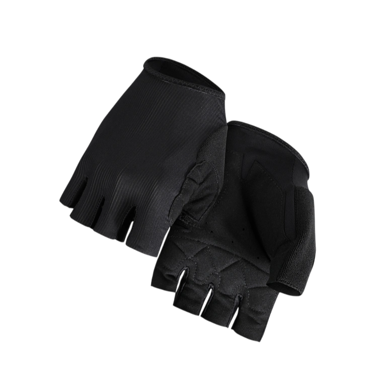 Handschuhe Kurz ASSOS RS TARGA Schwarz