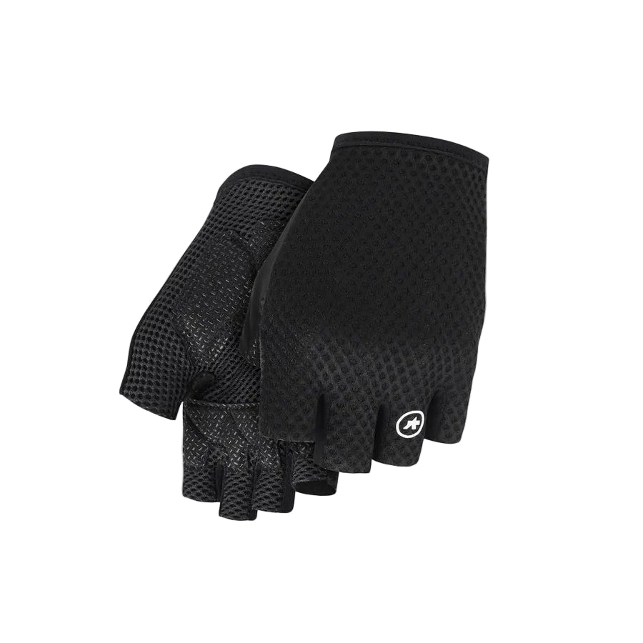 ASSOS RS TARGA Kurzhandschuhe, Schwarz