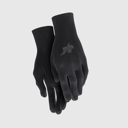 Handschuhe ASSOS SPRING FALL LINER Schwarz