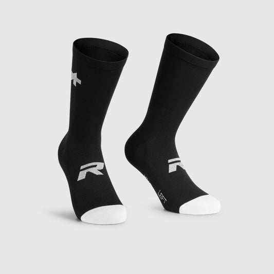 ASSOS R S9 Socken – 2 Paar, Schwarz