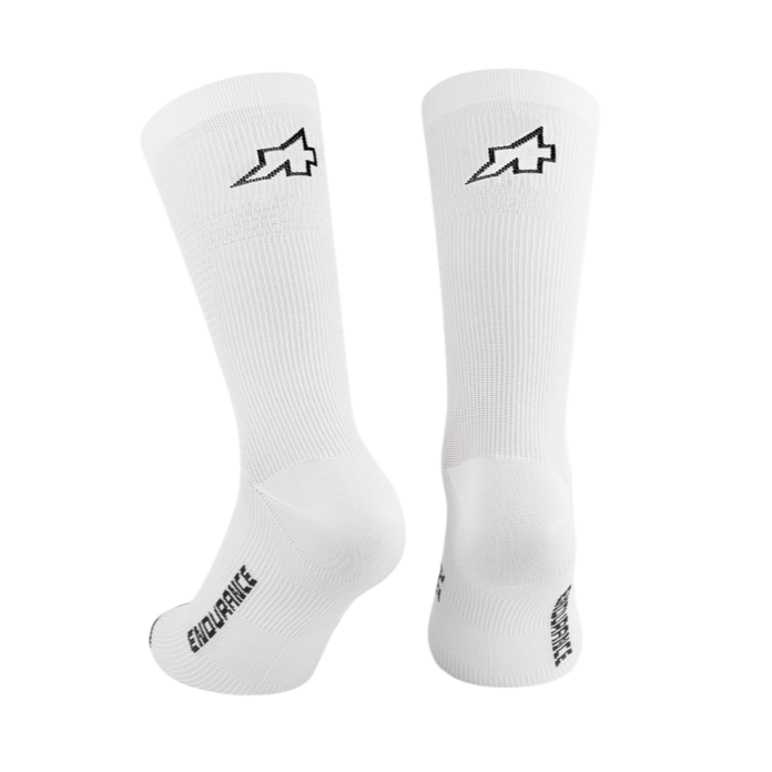 ASSOS ENDURANCE S11 Socken Weiß