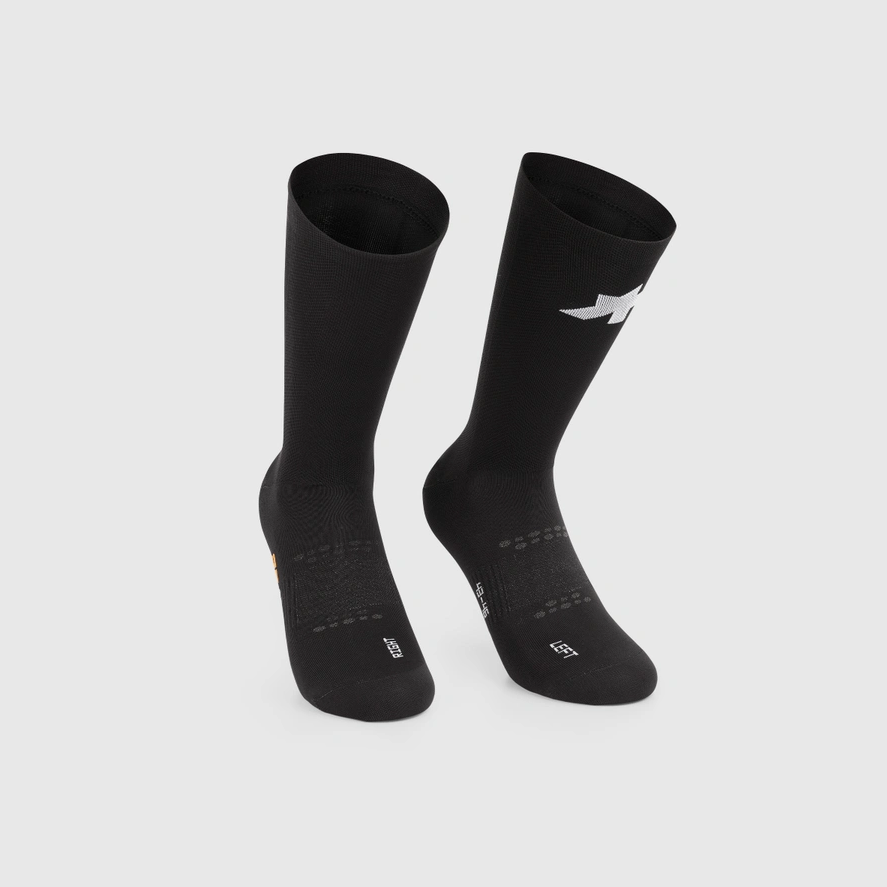 ASSOS RS S11 Socken Schwarz