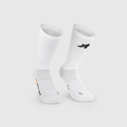 ASSOS RS S11 Socken Weiß