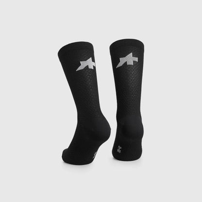 Socken ASSOS SPRING FALL P3 Schwarz