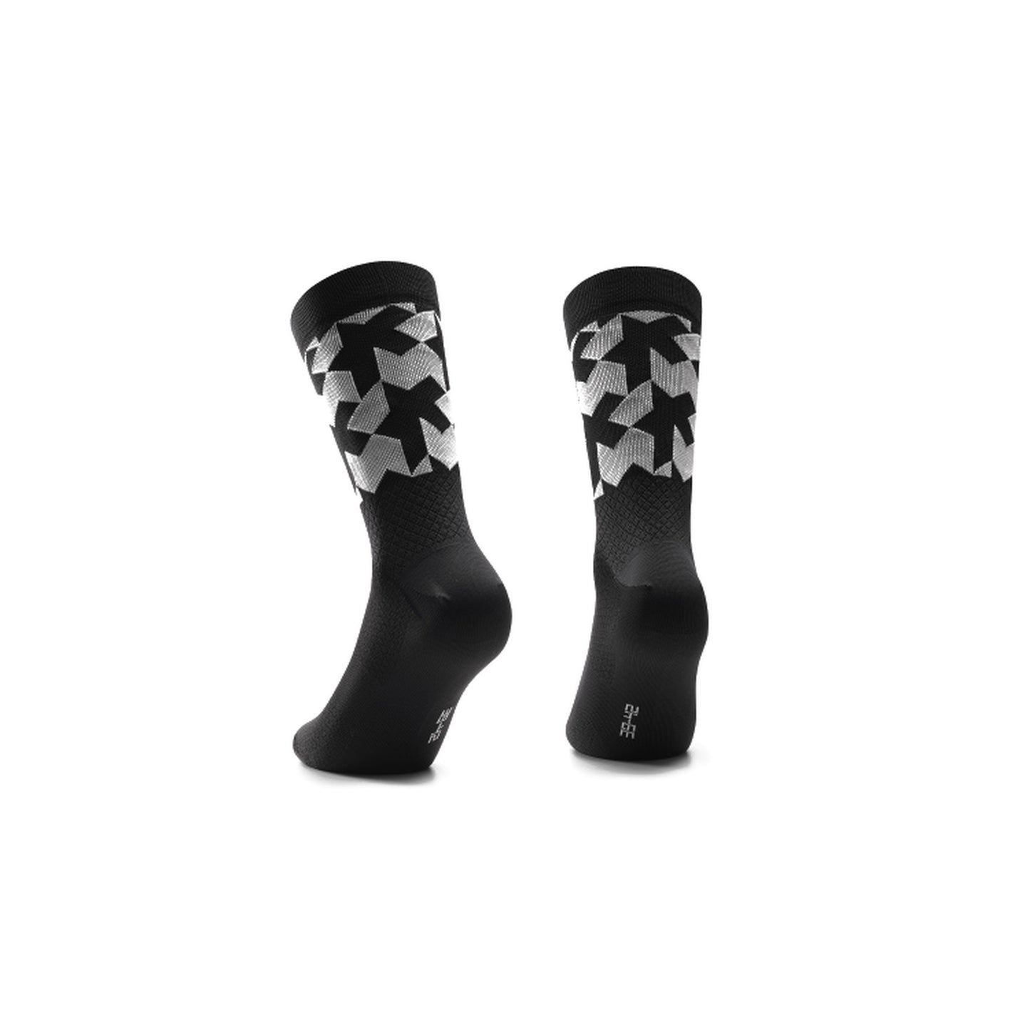 ASSOS MONOGRAM EVO Socken, Schwarz