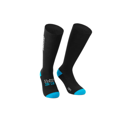 Socken ASSOS ULTRAZ WINTER FUGU Schwarz
