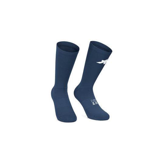 ASSOS RACING S11 Socken, Blau