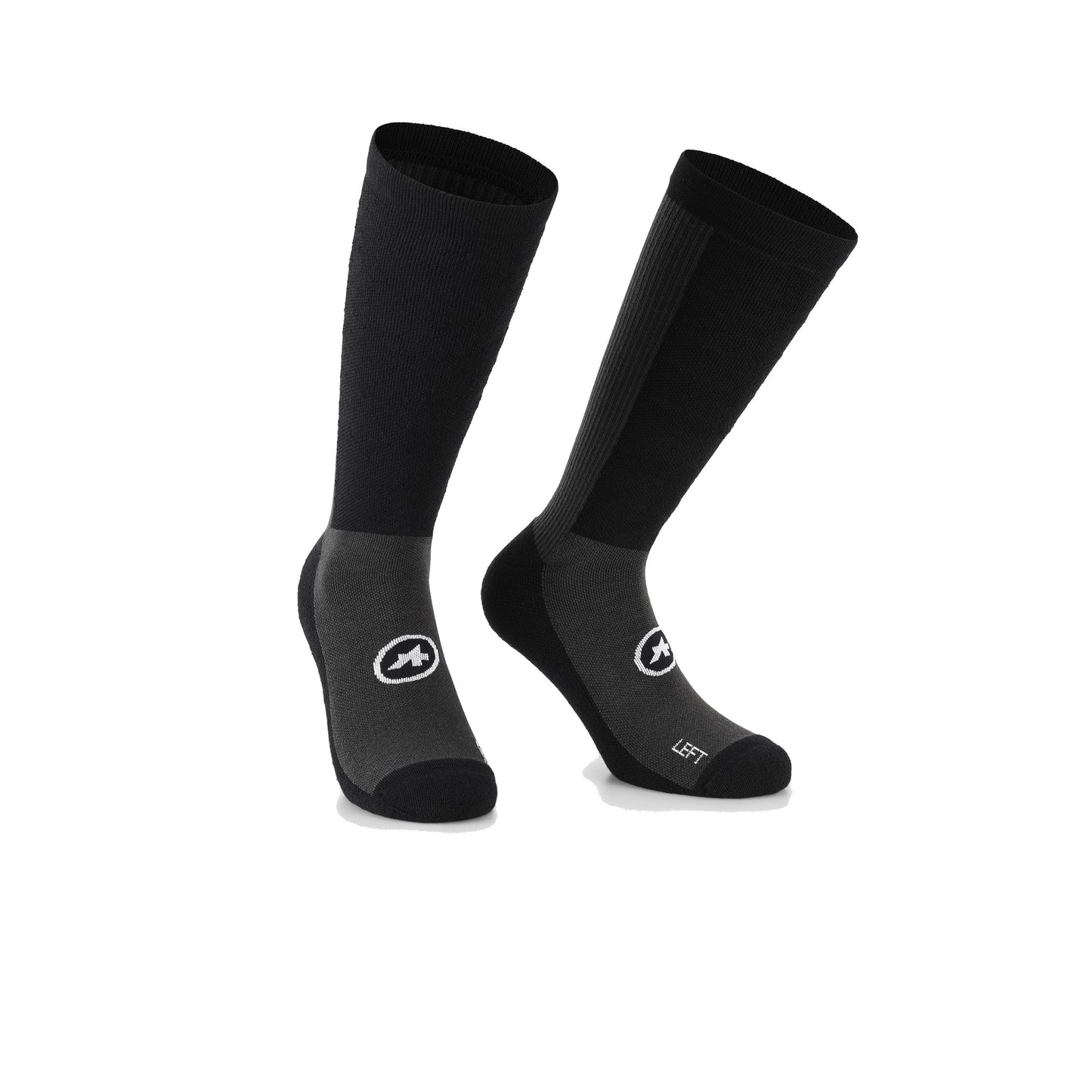 ASSOS TRAIL WINTER T3 Socken, Schwarz