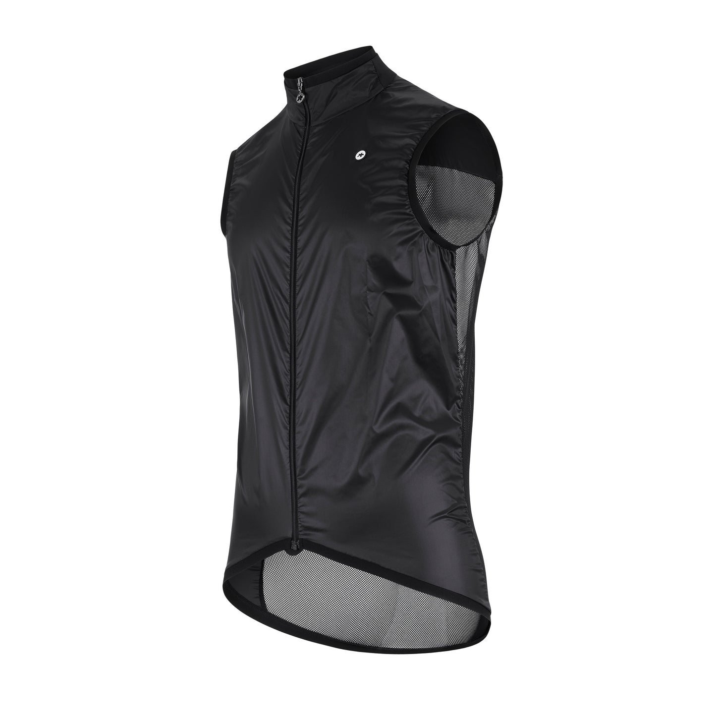 Ärmellose Jacke ASSOS MILLE GT WIND C2 Schwarz