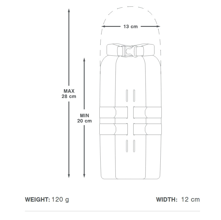 APIDURA EXPEDITION CARGO CAGE PACK 3 L Gabel Tasche Schwarz