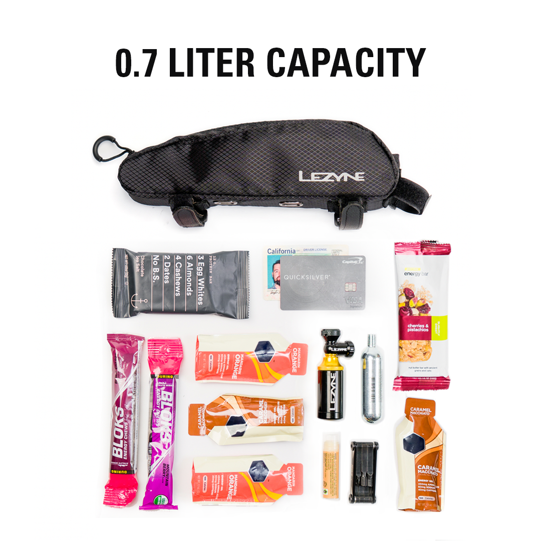 LEZYNE AERO ENERGY CADDY Oberrohrtasche Schwarz
