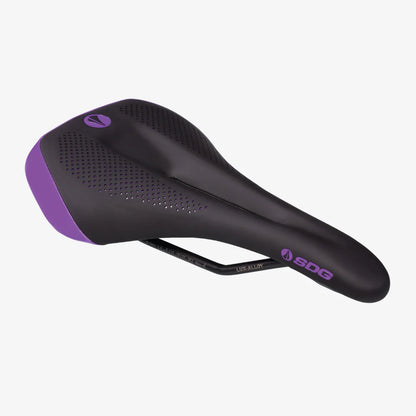 Sattel SDG ALLURE V2 Damen Streben Lux-Alloy Schwarz/Violett