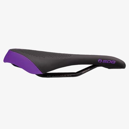 Sattel SDG ALLURE V2 Damen Streben Lux-Alloy Schwarz/Violett