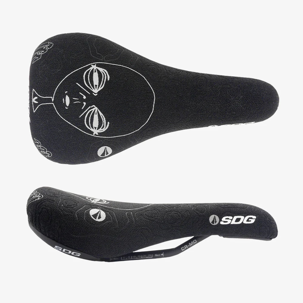 Selle SDG APOLLO STRATOS Tomas Lemoine Signature Rails Cr-Mo Schwarz