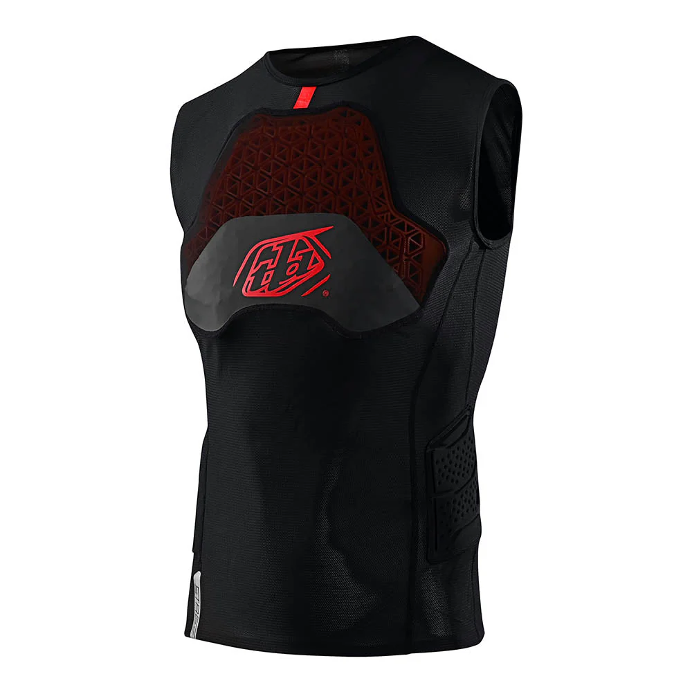 TROY LEE DESIGNS STAGE GHOST D30 Ärmelloses Schutz-T-Shirt Schwarz