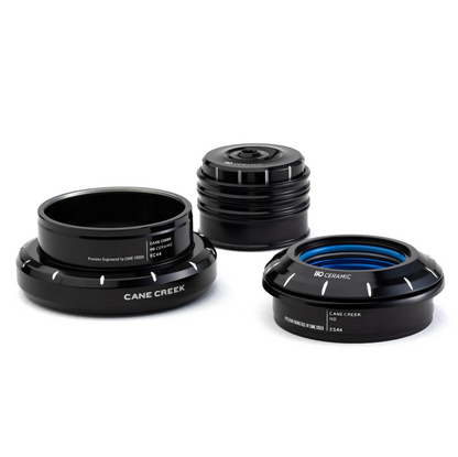 Semi-integrierter/Externer Konischer Keramik-Steuersatz CANE CREEK 110 1"1/8-1.5" ZS44/EC44 Schwarz
