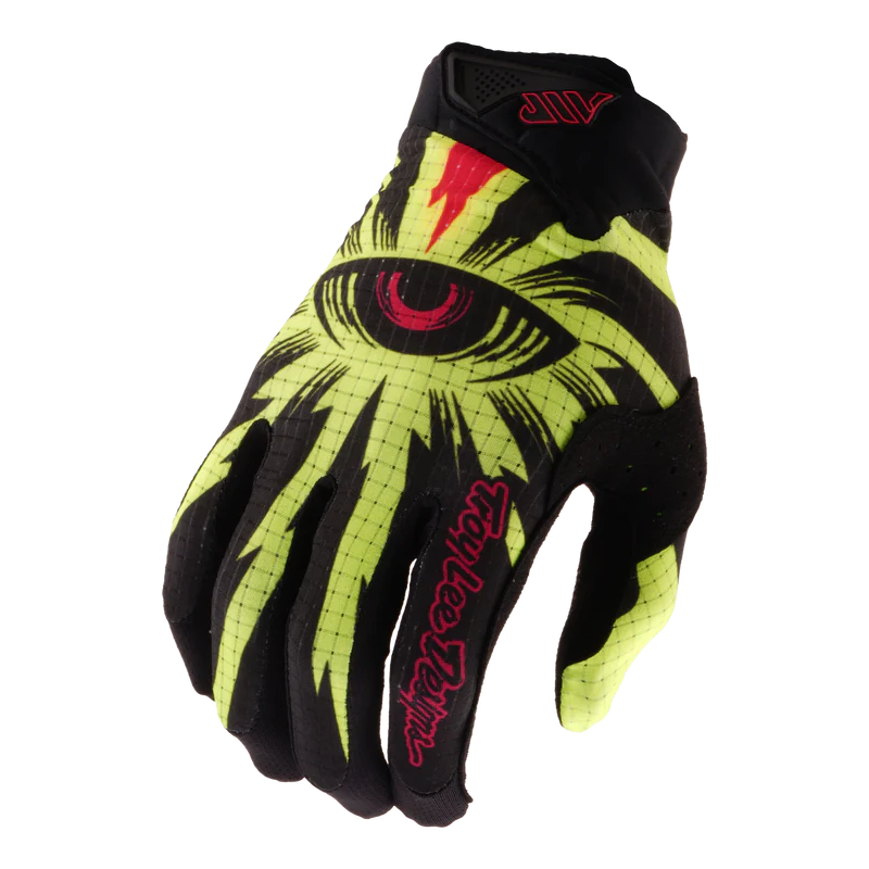 TROY LEE DESIGNS AIR CYCLOPS Junior Handschuhe Schwarz/Gelb