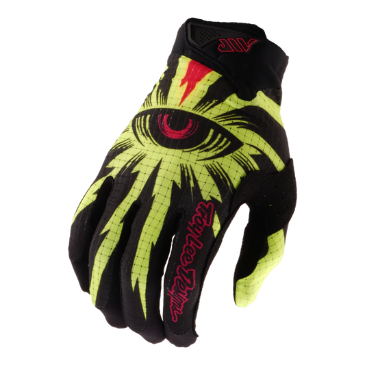 TROY LEE DESIGNS AIR CYCLOPS Junior Handschuhe Schwarz/Gelb