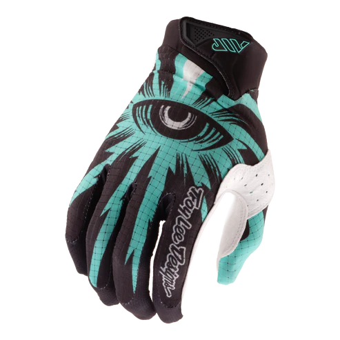 Handschuhe TROY LEE DESIGNS AIR CYCLOPS Carbon/Real Teal