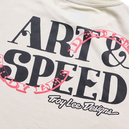 Trikot TROY LEE DESIGNS RUCKUS RIDE ART ET SPEED Lange Ärmel Pumice