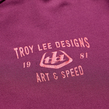 Trikot TROY LEE DESIGNS RUCKUS RIDE LOCKDOWN Langarm Sangria