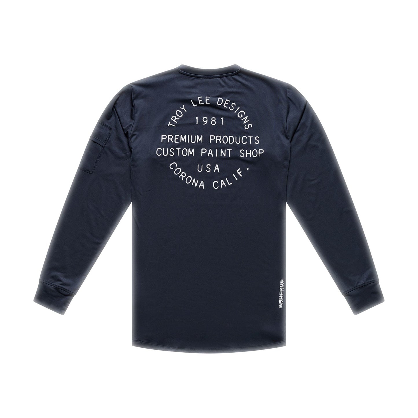 TROY LEE DESIGNS RUCKUS RIDE PRESSED Langarmtrikot Carbon