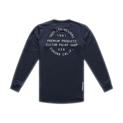 Trikot TROY LEE DESIGNS RUCKUS RIDE PRESSED Langarm Carbon