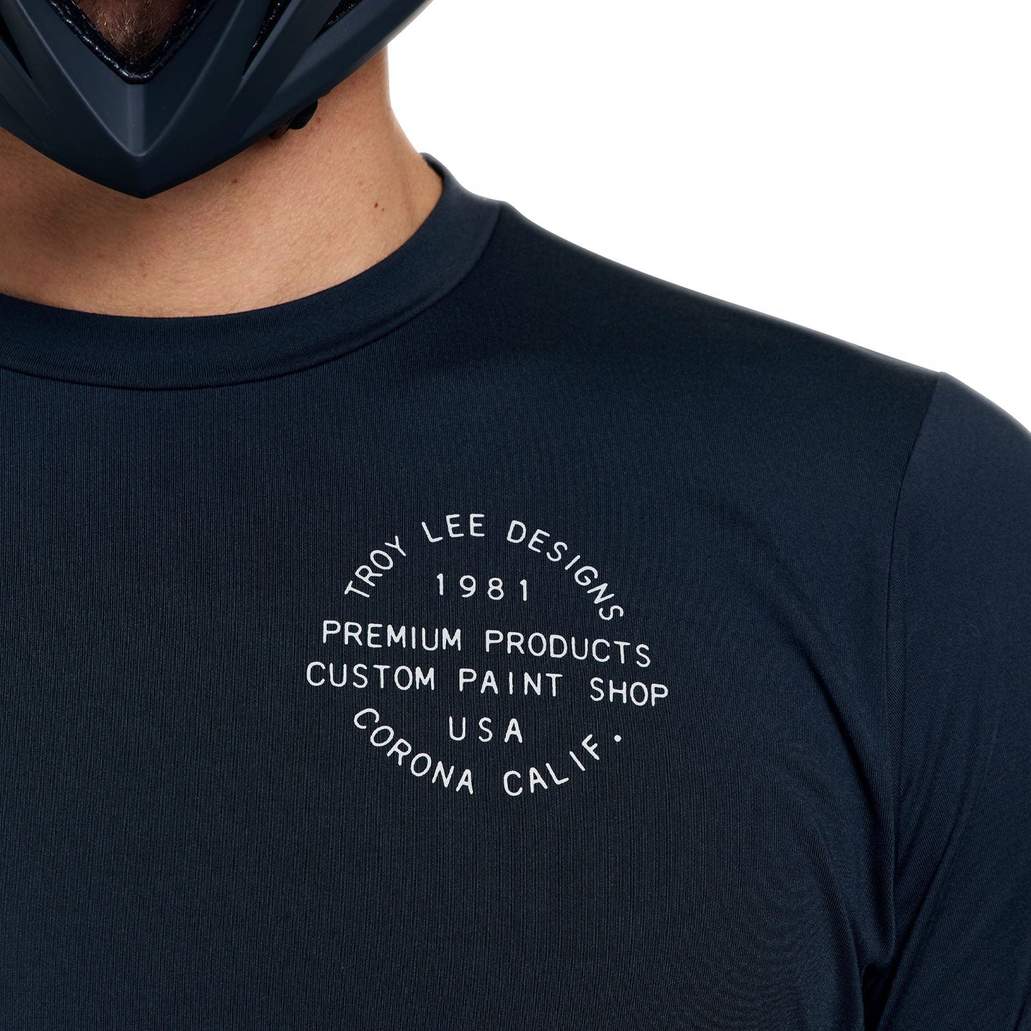 TROY LEE DESIGNS RUCKUS RIDE PRESSED Langarmtrikot Carbon