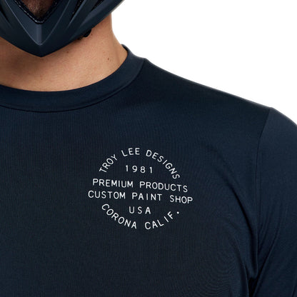 Trikot TROY LEE DESIGNS RUCKUS RIDE PRESSED Langarm Carbon