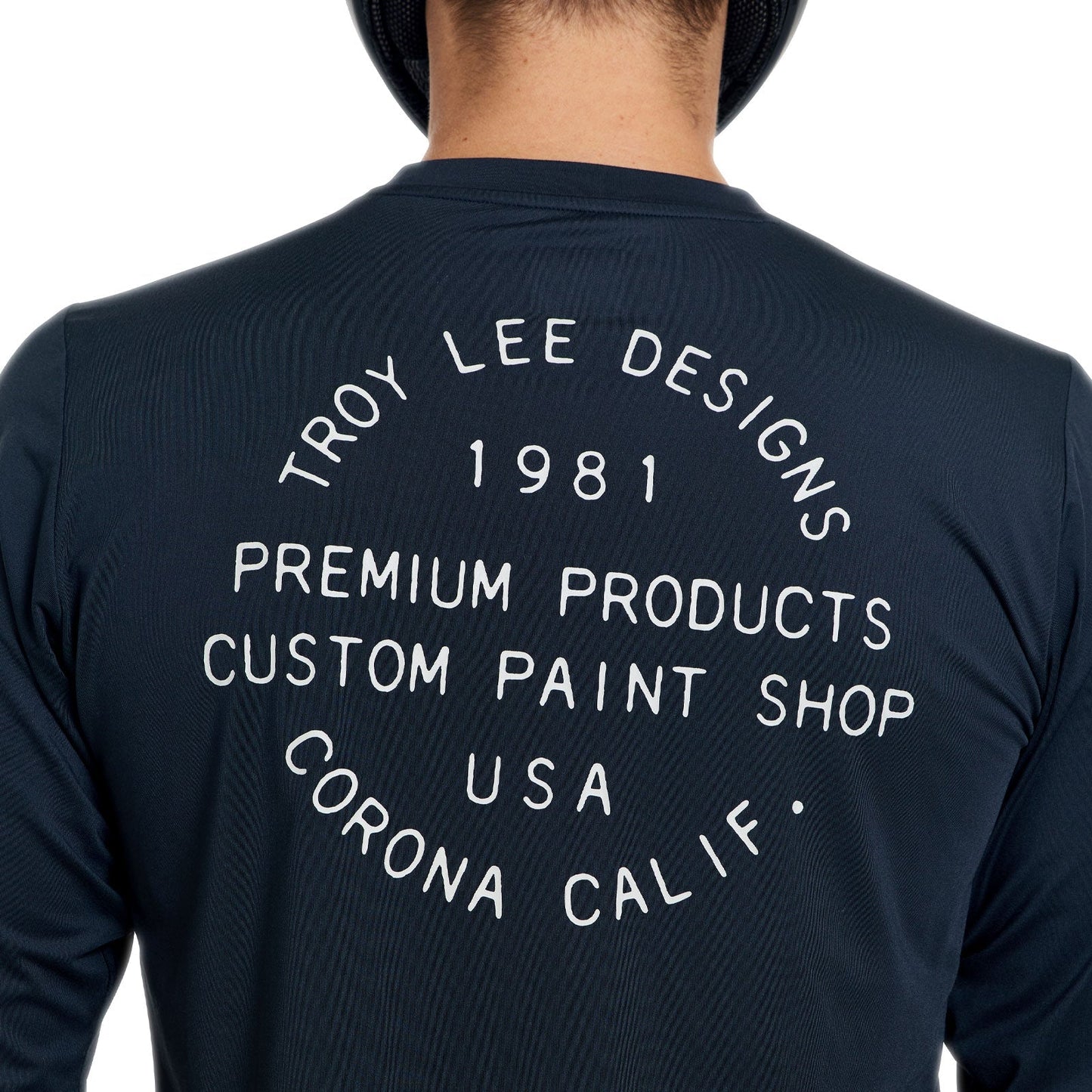 TROY LEE DESIGNS RUCKUS RIDE PRESSED Langarmtrikot Carbon