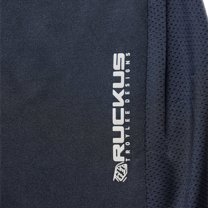 Trikot TROY LEE DESIGNS RUCKUS RIDE PRESSED Langarm Carbon