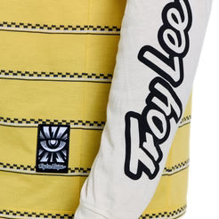 Trikot TROY LEE DESIGNS SKYLINE FAKIE RIDE Langarm Gelb
