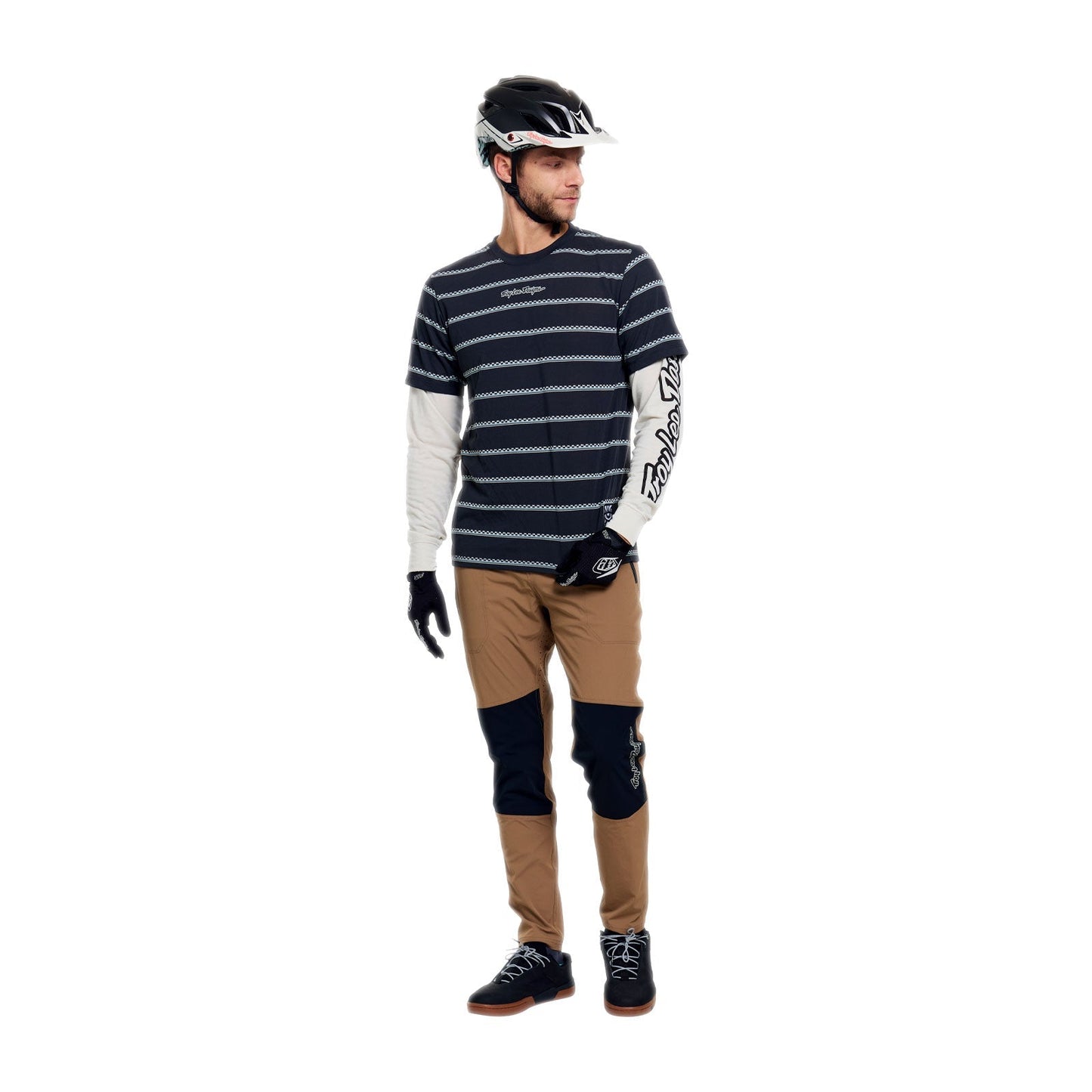 TROY LEE DESIGNS SKYLINE FAKIE RIDE Trikot Langarm Carbon