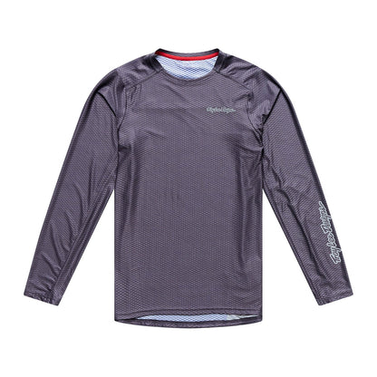 Trikot TROY LEE DESIGNS SKYLINE PRO AIR MONO Lange Ärmel Carbon