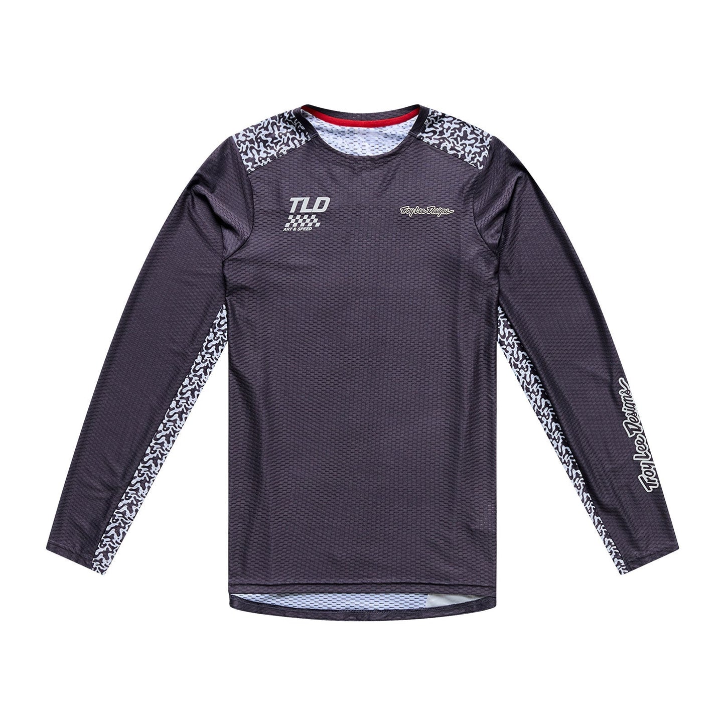 TROY LEE DESIGNS SKYLINE PRO AIR RIDGELINE Trikot Langarm Carbon