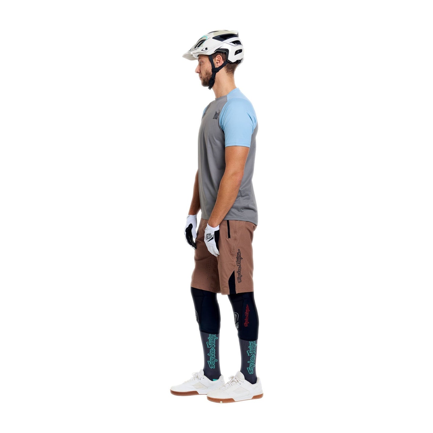TROY LEE DESIGNS SKYLINE PRO FANGS ARMY Kurzarmtrikot Khaki