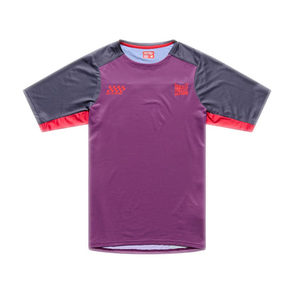 Trikot TROY LEE DESIGNS SKYLINE PRO FANGS ARMY Kurzarm Sangria