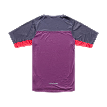 Trikot TROY LEE DESIGNS SKYLINE PRO FANGS ARMY Kurzarm Sangria