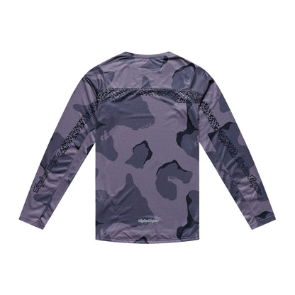 Trikot TROY LEE DESIGNS SKYLINE PRO FLOW CAMO Langarm Carbon