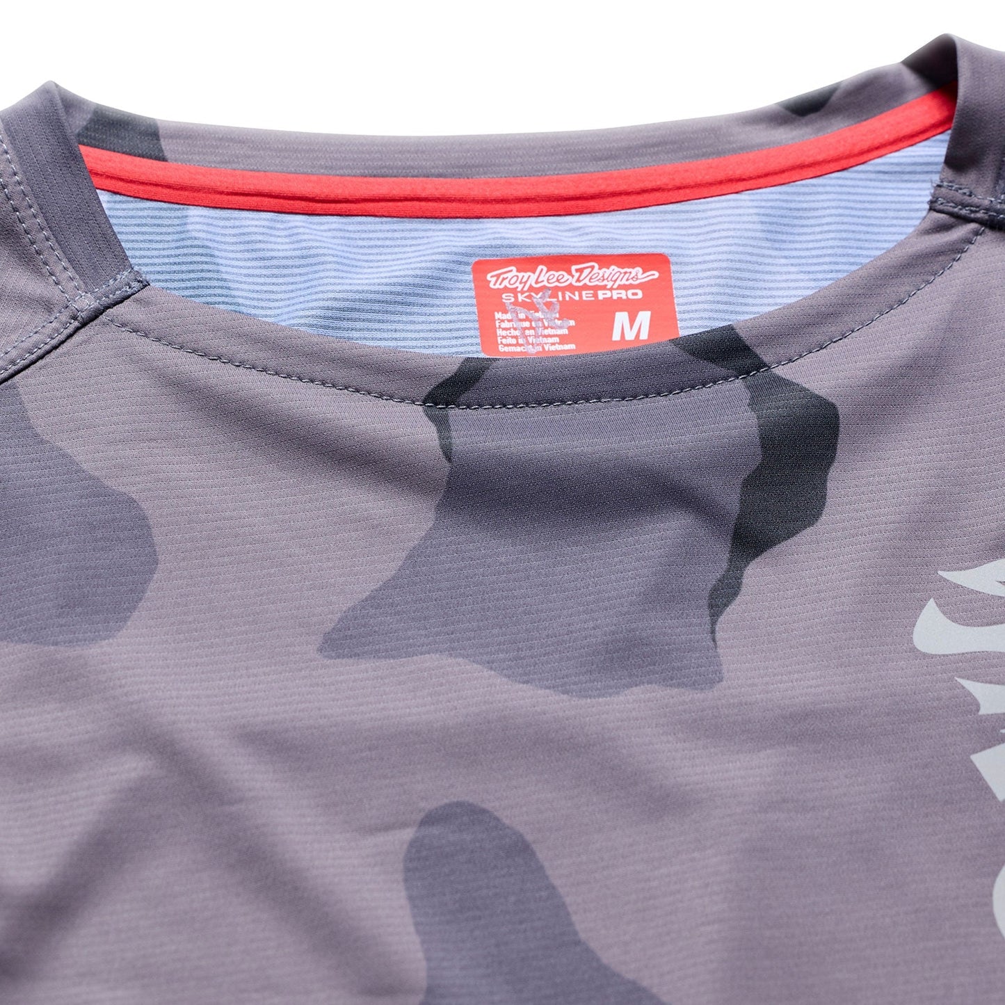 TROY LEE DESIGNS SKYLINE PRO FLOW CAMO Langarmshirt Carbon