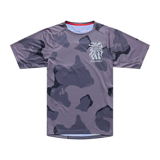 TROY LEE DESIGNS SKYLINE PRO FLOW CAMO Trikot Kurzarm Carbon