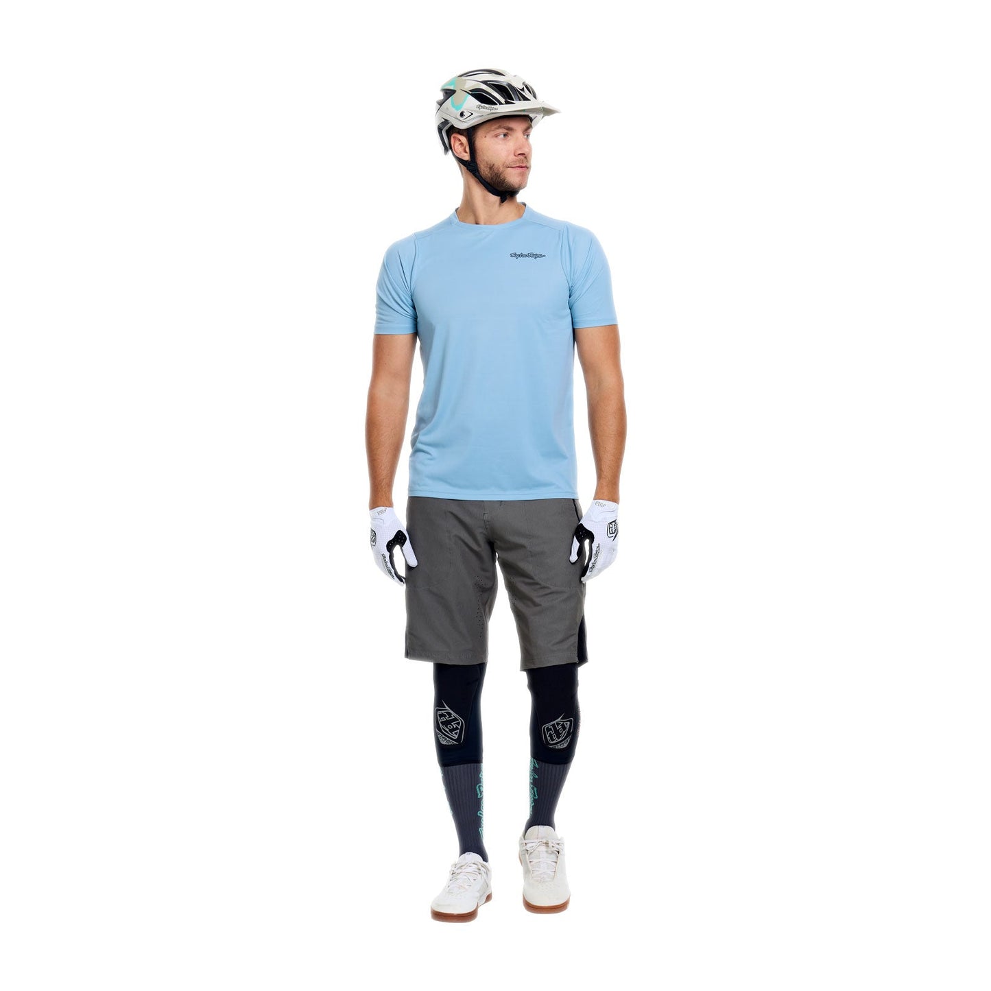 Shorts TROY LEE DESIGNS SKYLINE PRO MONO Khaki mit Liner BN3TH