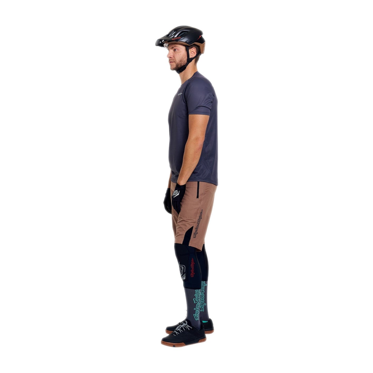 TROY LEE DESIGNS SKYLINE PRO Trikot Kurzarm Carbon