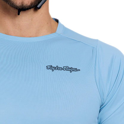 Trikot TROY LEE DESIGNS SKYLINE PRO MONO Kurzarm Blau