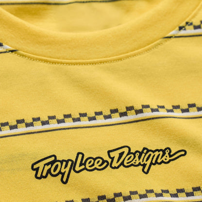 Trikot TROY LEE DESIGNS SKYLINE FAKIE RIDE Kurzarm Gelb