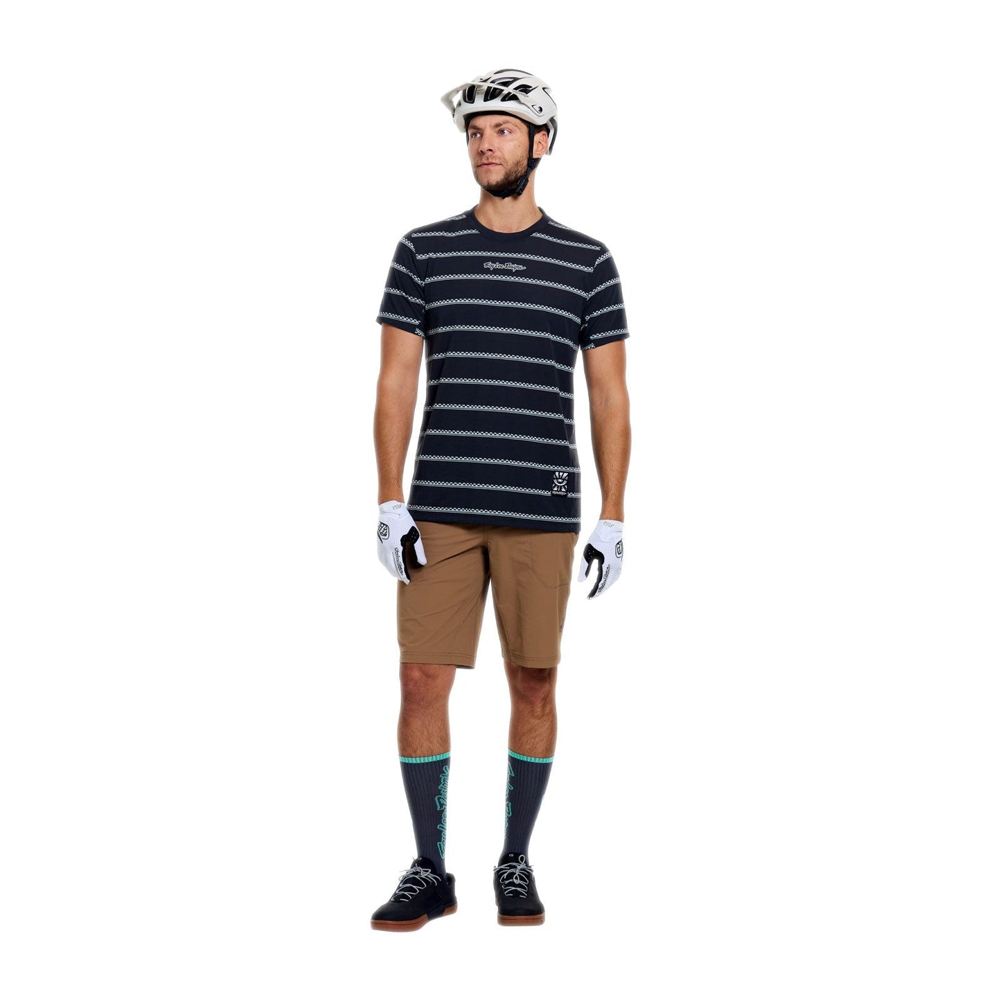 TROY LEE DESIGNS SKYLINE FAKIE RIDE Trikot Kurzarm Carbon