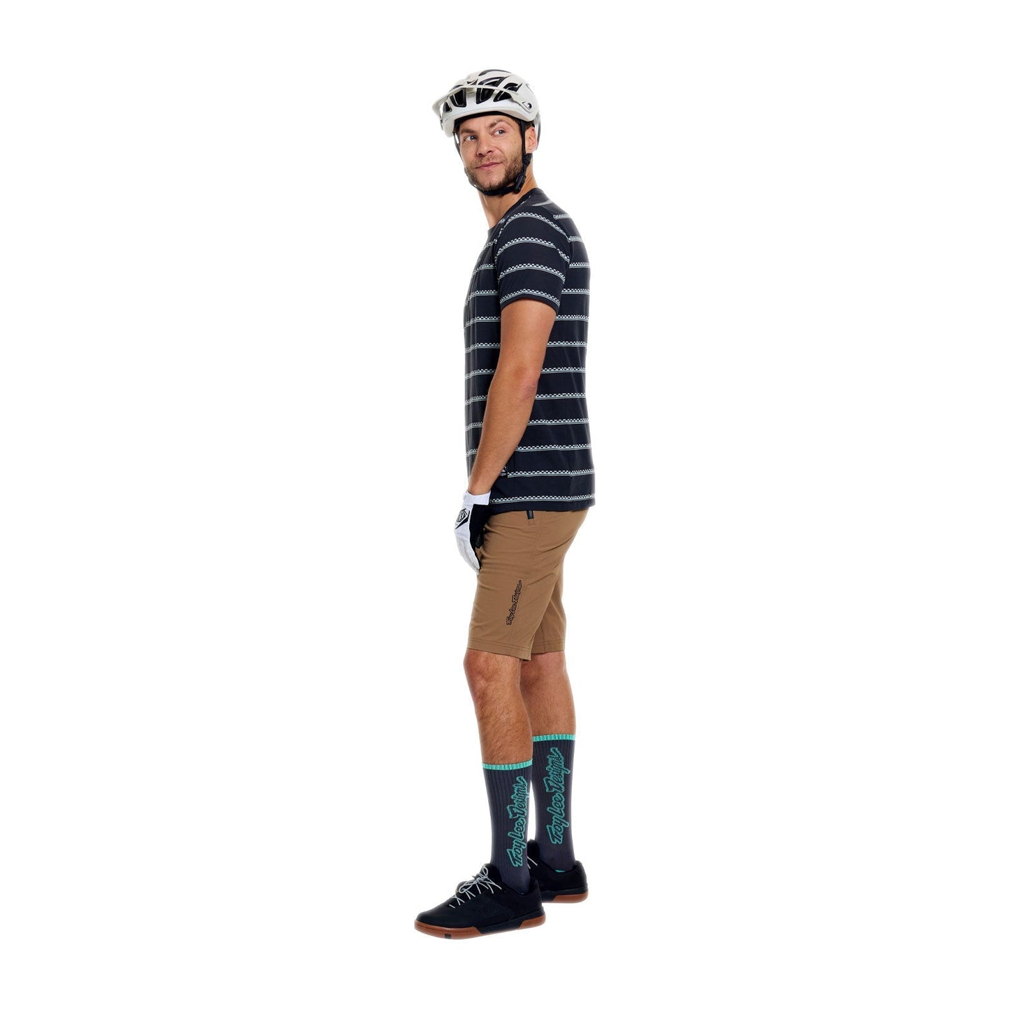 TROY LEE DESIGNS SKYLINE FAKIE RIDE Trikot Kurzarm Carbon