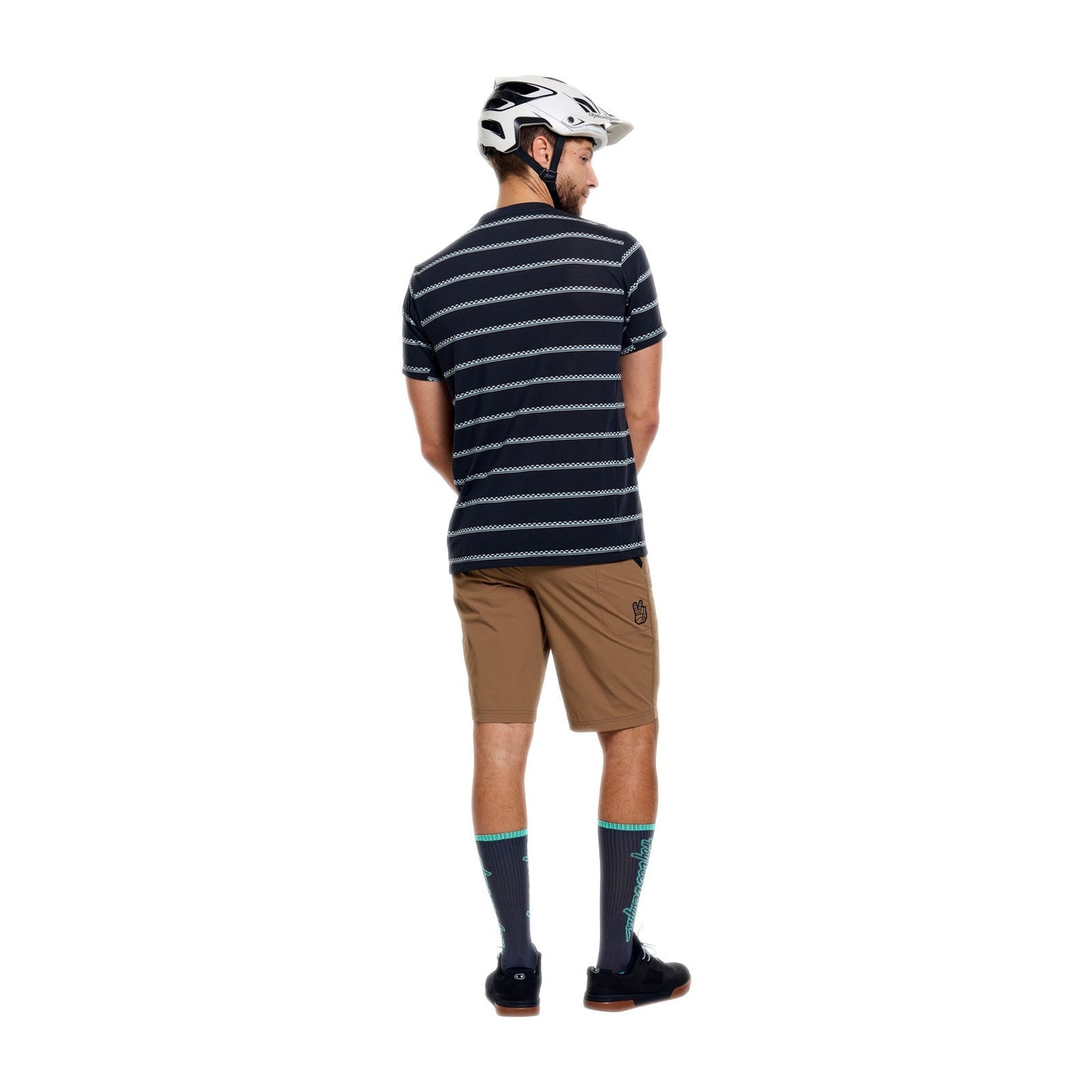 TROY LEE DESIGNS SKYLINE FAKIE RIDE Trikot Kurzarm Carbon