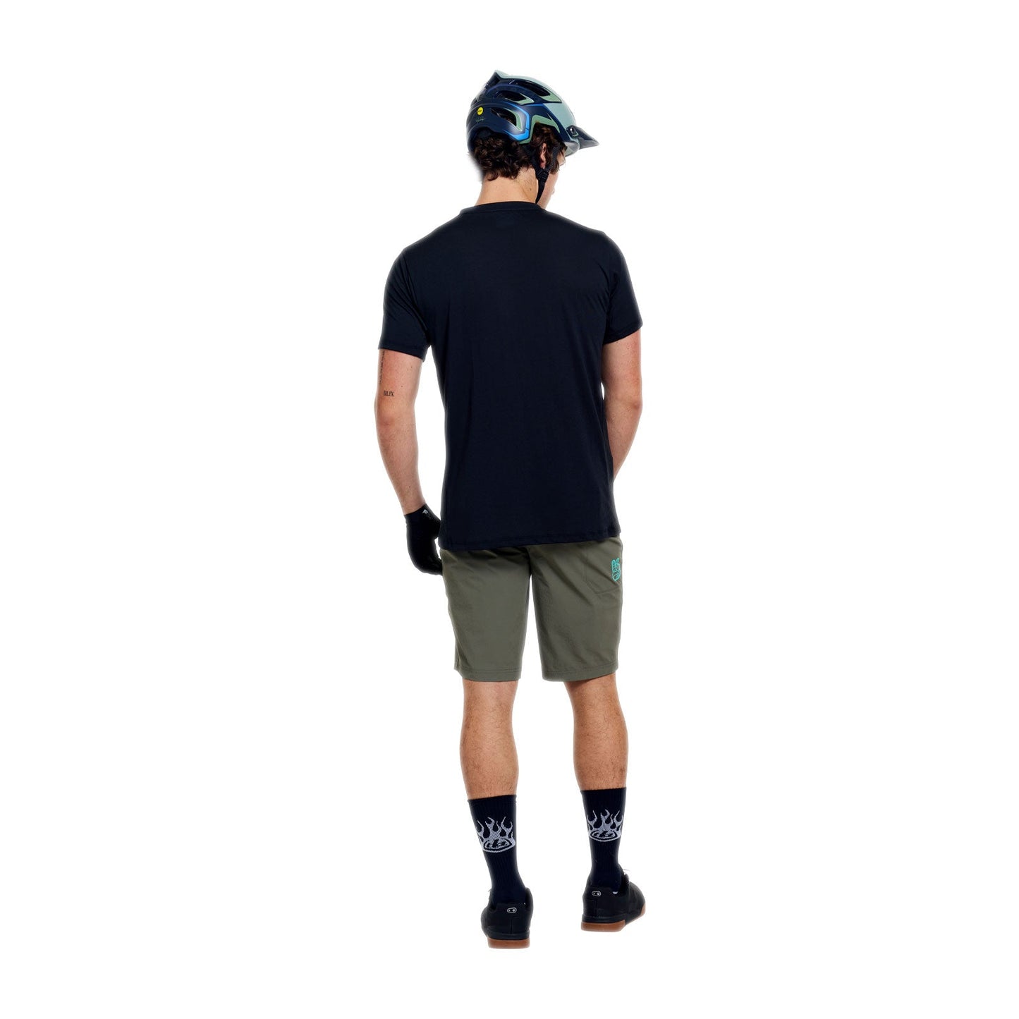 TROY LEE DESIGNS SKYLINE TRAIL Shorts mit Liner Mono Khaki
